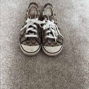 Coach Brown Sneakers Casual Style